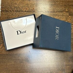 Brand new white and black high top Dior Oblique Canvas Sneaker size 38